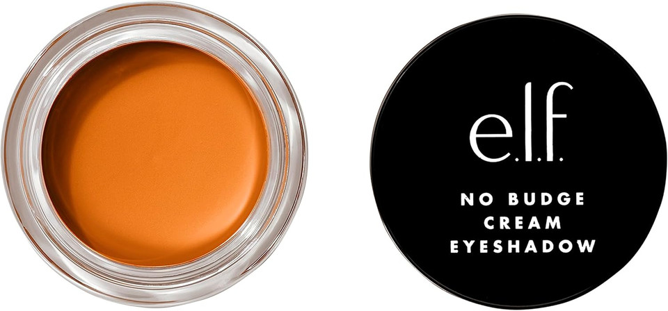 e.l.f. No Budge Cream Eyeshadow, 3-in-1 Cream Eyeshadow, Primer & Liner With Crease-Resistant Colour & Stay-Put Power, Vegan & Cruelty-Free, Golden Rays