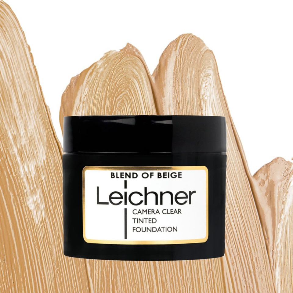 Leichner Camera Clear Tinted Foundation  Porcelain | 30ml | Professional Full-Coverage & Moisturising Formula
