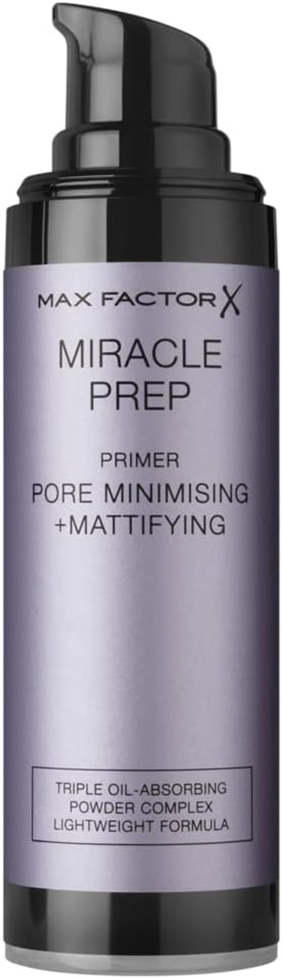 Max Factor Miracle Prep Pore Minimising and Mattifying Primer, 30ml Max Factor Miracle Prep Pore Minimising and Mattifying Primer, 30ml