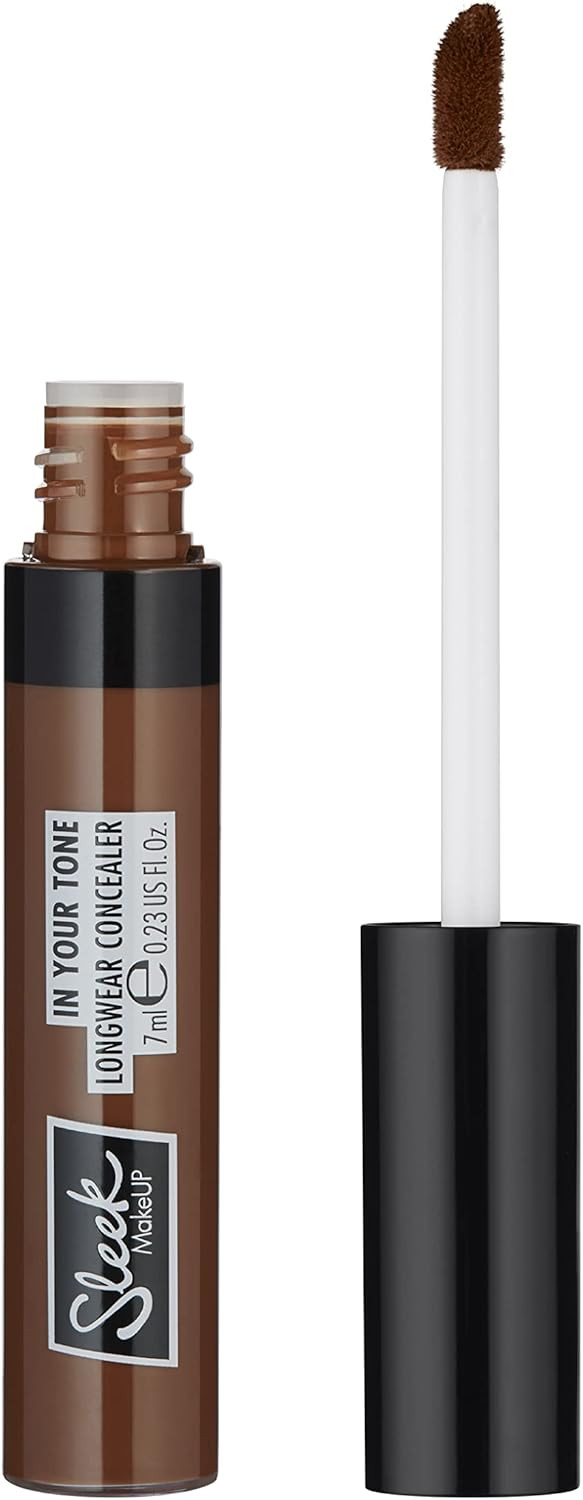 Sleek MakeUP In Your Tone Longwear Concealer, Hides Dark Circles and Covers Blemishes, Buildable Medium to Full Coverage, 10C, 7ml