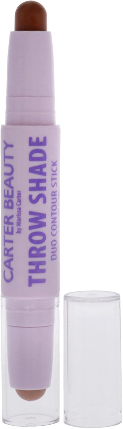 Carter Beauty Throw Shade Duo Contour Stick, Dark, 0.022 g
