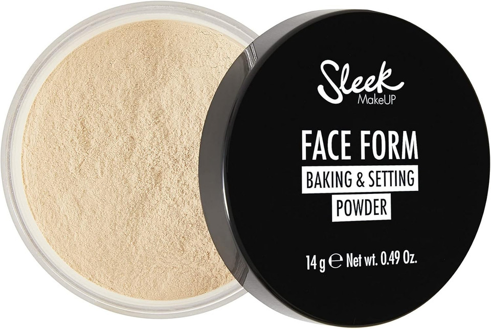 Sleek MakeUP Face Form Baking & Setting Powder, Loose Setting Powder to Lock in Your MakeUP, Lightweight Formula, Banana, 14g Sleek MakeUP Face Form Baking & Setting Powder, Loose Setting Powder to Lock in Your MakeUP, Lightweight Formula, Banana, 14g