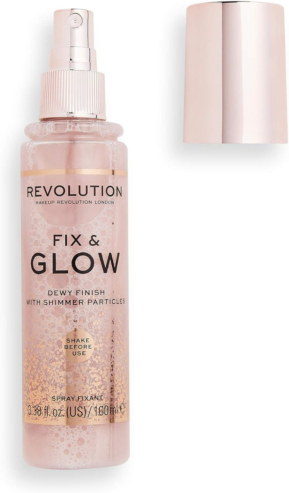 Revolution Beauty Fix & Glow Fixing Spray, Illuminating & Hydrating, Vegan & Cruelty-Free, 100ml Revolution Beauty Fix & Glow Fixing Spray, Illuminating & Hydrating, Vegan & Cruelty-Free, 100ml
