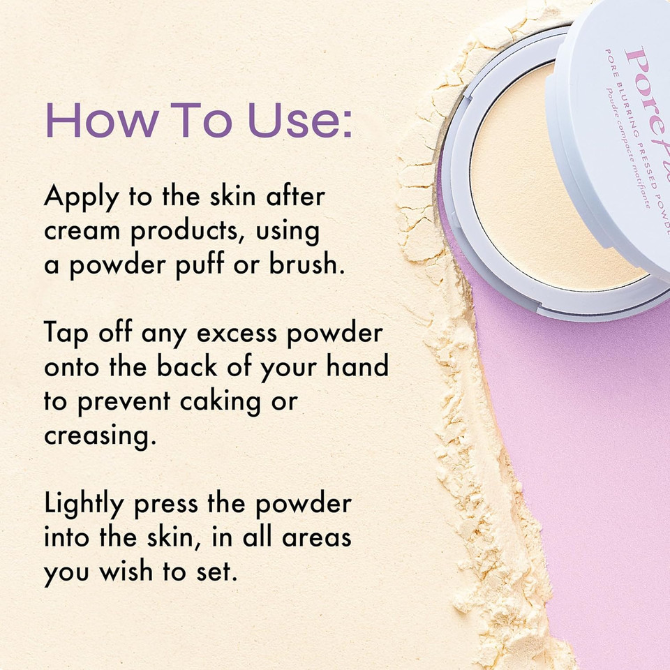 The Beauty Crop PoreFilter Pressed Powder - Blurs Pores & Controls Shine - Translucent Shade - 0.34 oz The Beauty Crop PoreFilter Pressed Powder - Blurs Pores & Controls Shine - Translucent Shade - 0.34 oz