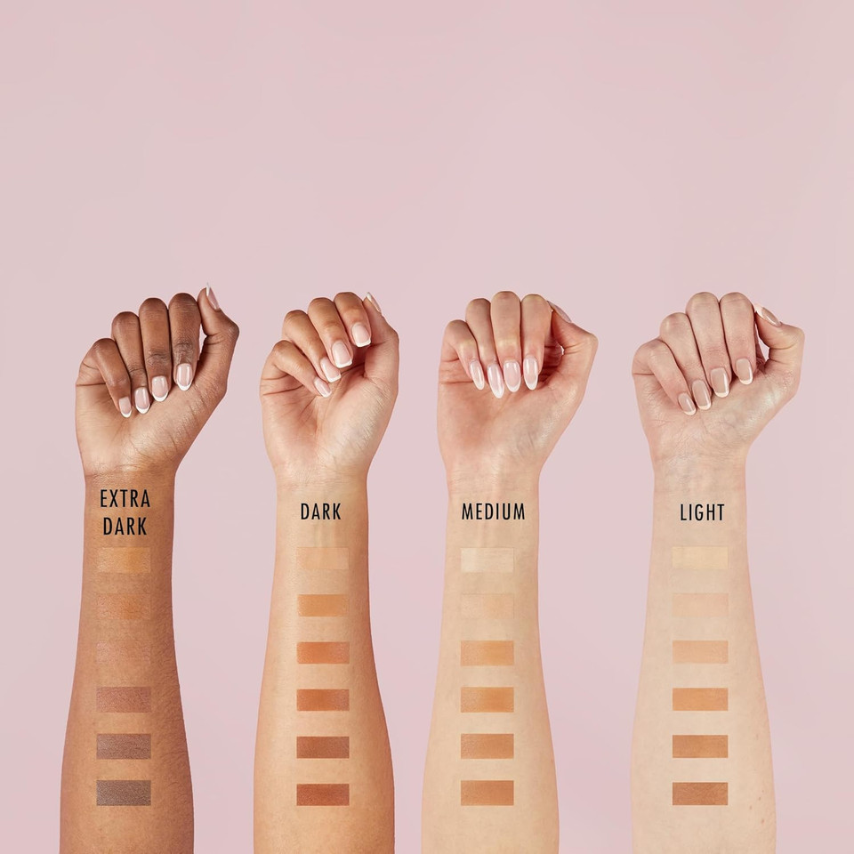 Sleek MakeUP Cream Contour Kit, 6 Easily Blendable Colours for Smooth and Long Lasting Contour, Medium