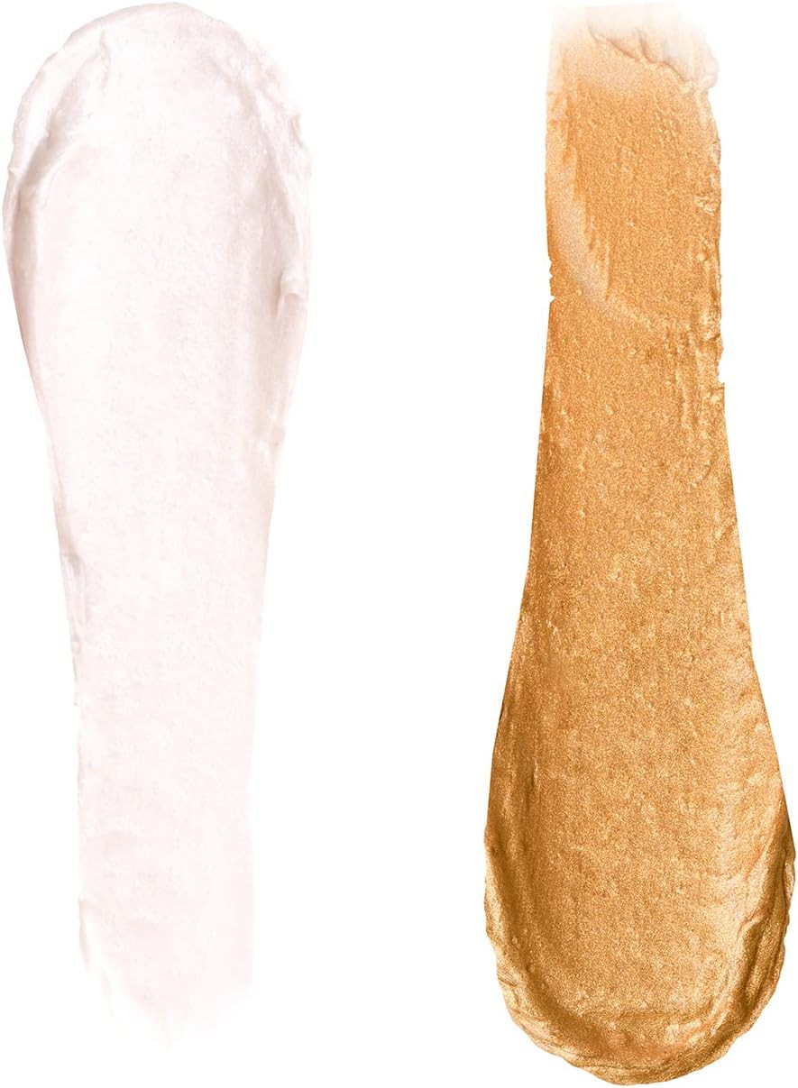 Barry M Chisel Cheeks Highlighter Cream Duo, Shade Gold/Bronze