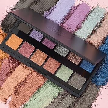Sleek MakeUP i-Divine Eyeshadow Palette, 12 Shades in a Mix of Matte, Shimmer, Foil and Due-Chrome, Blendable and Highly Pigmented, Making Waves