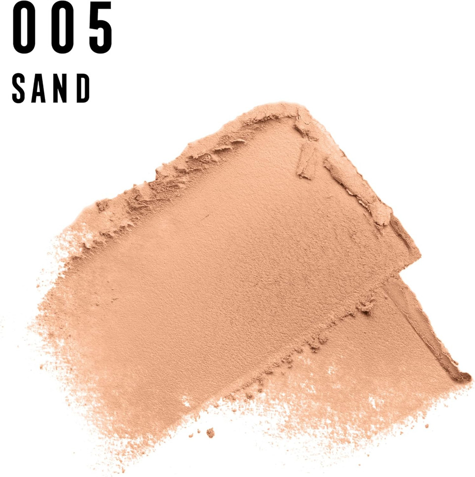 Max Factor Facefinity Refillable Compact Foundation, 007 Bronze, Full Coverage, Flawless Matte Finish, Lightweight and Breathable, Blends Seamlessly, All Day Wear, SPF 20, Refillable, 10g