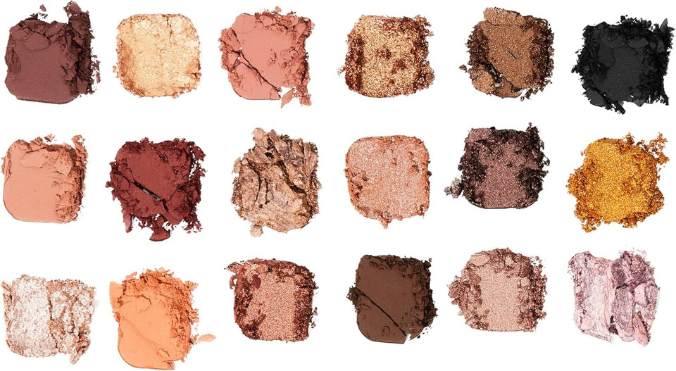 Revolution Beauty, Forever Flawless Eyeshadow Palette, 18 Pigmented Makeup Shades of Mattes & Shimmers, Vegan & Cruelty-Free, Astro Nova Green