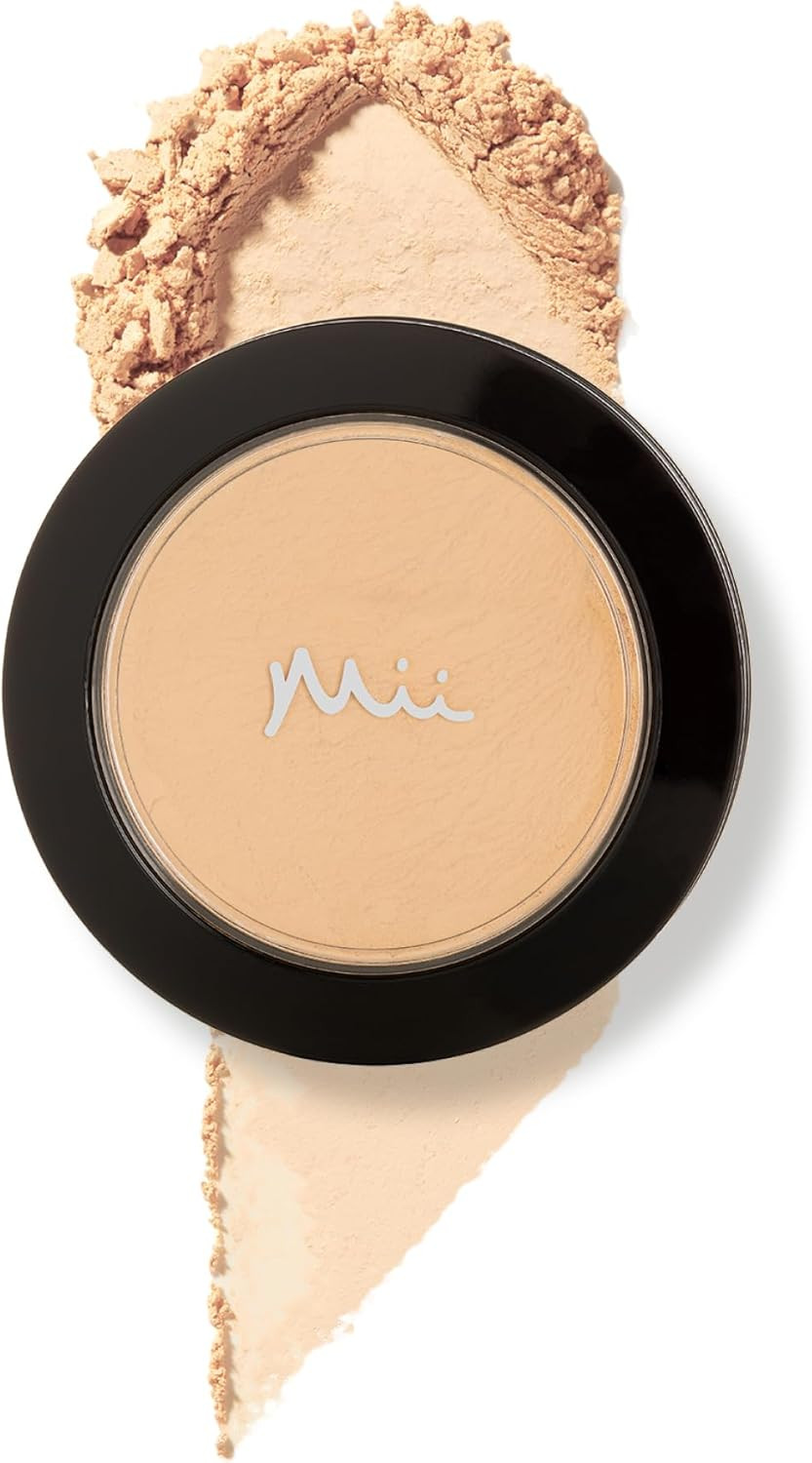 Mii Cosmetics Midi Irresistible Face Base, 100% Pure Mineral Foundation, Hides Imperfection and Conceals Redness, Suitable for Vegans, Precious Warmth