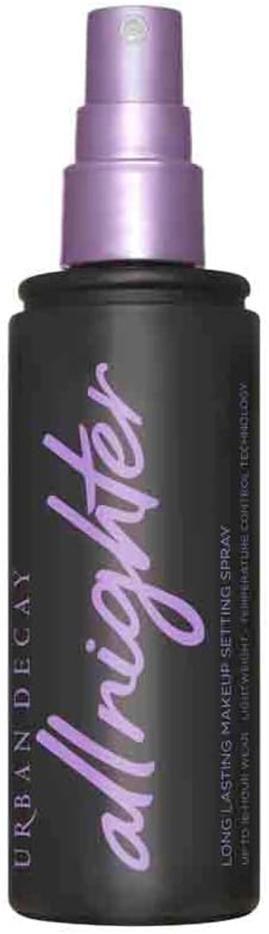 Urban Decay All Nighter Makeup Setting Spray Original, Long-Lasting Fixing Spray for Face, Up to 16 Hour Wear, Vegan & Oil-free Formula*, 118ml