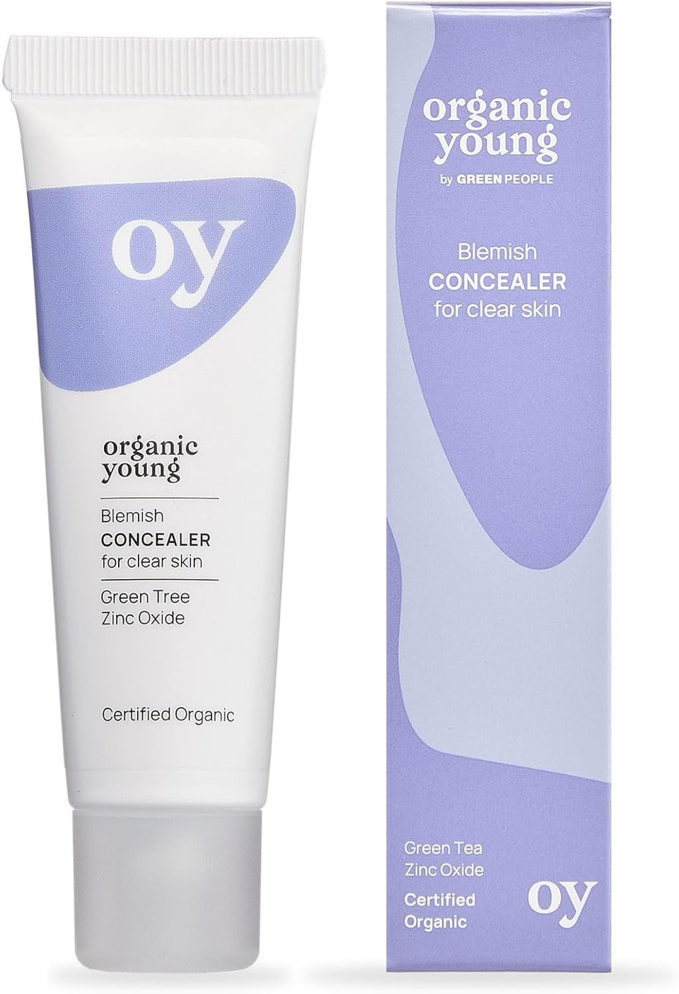 Green People Oy Clear Skin Blemish Concealer 30ml | Organic Young Spot Concealer for Teenagers | Natural Spot Product for Teens, Tweens | Paraben Free, Ethyl Alcohol Free | Cruelty Free & Vegan
