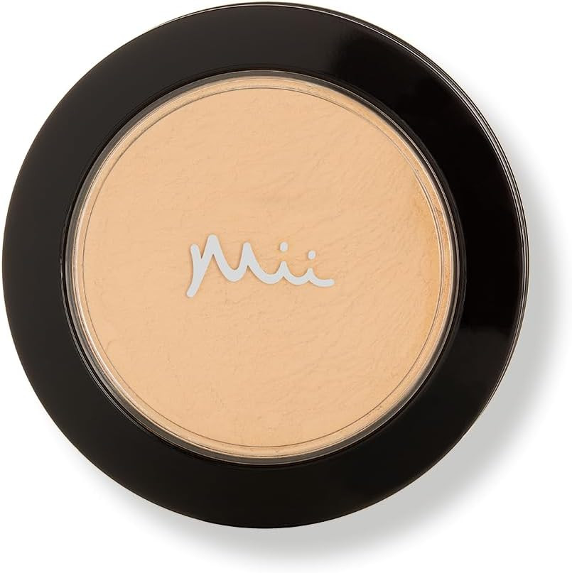 Mii Cosmetics Midi Irresistible Face Base, 100% Pure Mineral Foundation, Hides Imperfection and Conceals Redness, Suitable for Vegans, Precious Porcelain