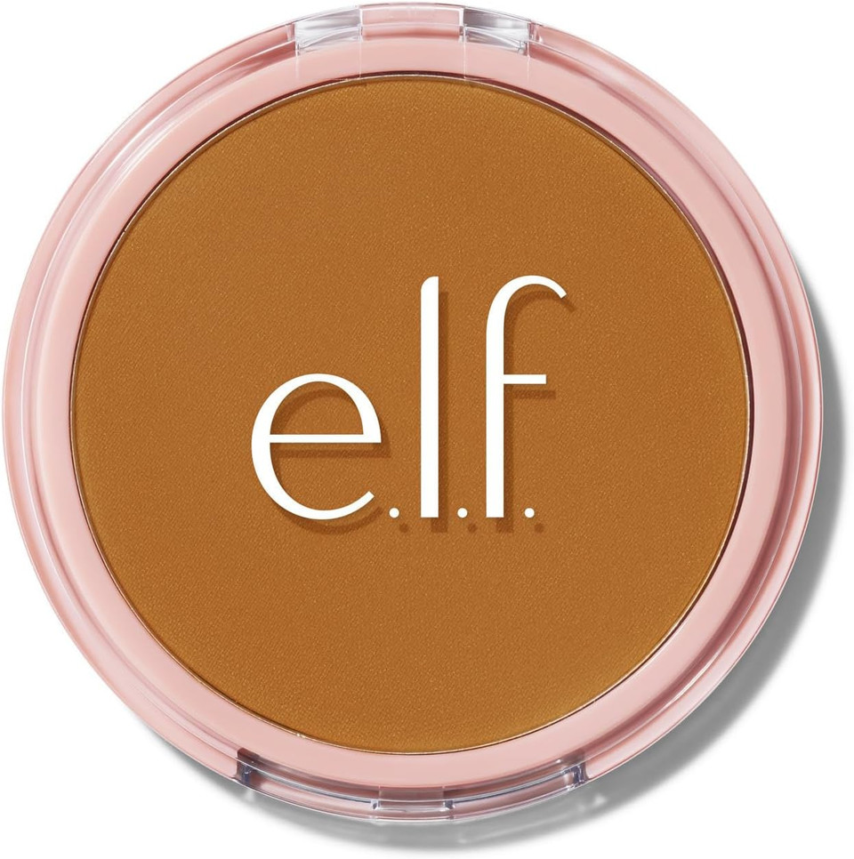 e.l.f. Halo Glow Powder Filter, Pressed Finishing Powder, Buildable Coverage, Crease-Resistant, Blurs the Appearance of Pores, With Velour Puff and Mirror, Vegan & Cruelty-Free, Deep Warm e.l.f. Halo Glow Powder Filter, Pressed Finishing Powder, Buildable Coverage, Crease-Resistant, Blurs the Appearance of Pores, With Velour Puff and Mirror, Vegan & Cruelty-Free, Deep Warm