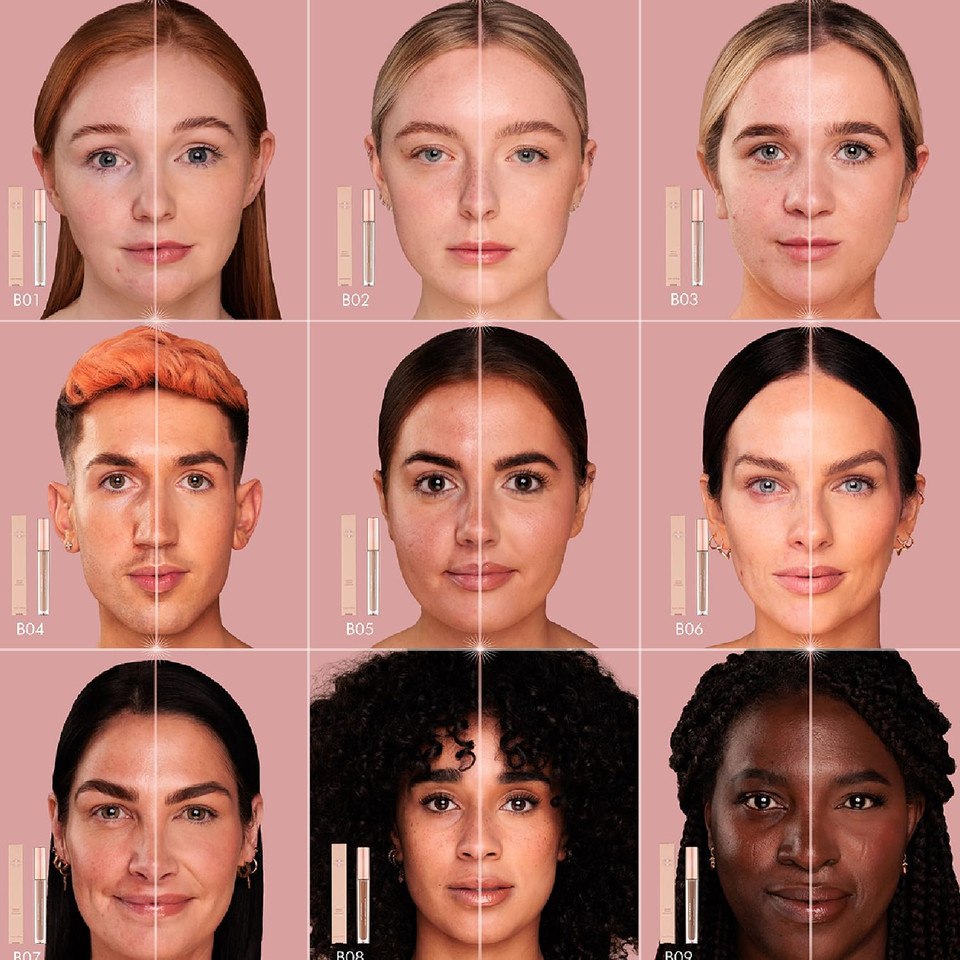 Bellamianta Hydrating Dreamy Creamy Concealer - Hydrating Formula, Long Lasting, Under Eye Concealer for Dark Circles and Blemishes with Natural Finish