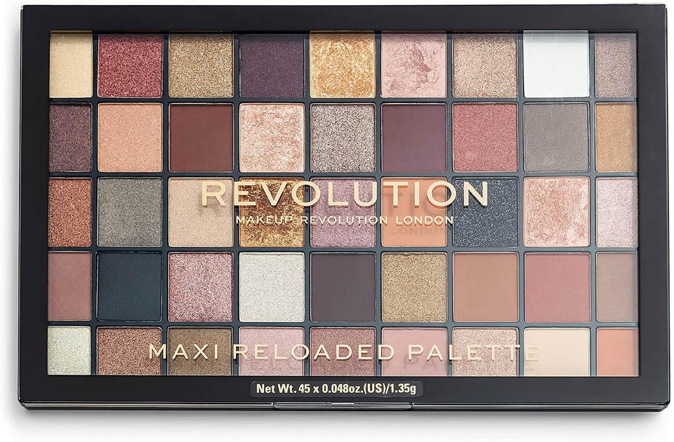 Makeup Revolution Beauty Maxi Reloaded Palette, Large It Up