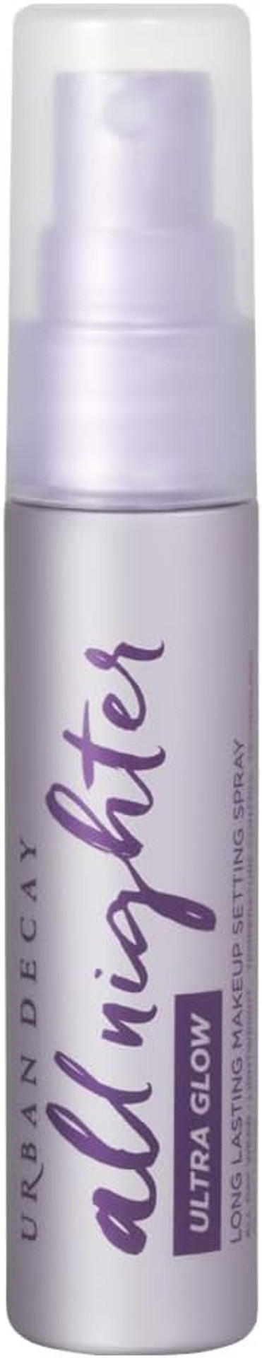 Urban Decay All Nighter Makeup Setting Spray With Extra-Glow Finish