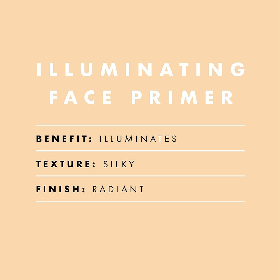 e.l.f. Illuminating Face Primer, Silky Makeup Primer For Creating A Radiant Glow, Fills In Fine Lines & Refines Complexion, Small, 0.47 Oz (Pack of 2)