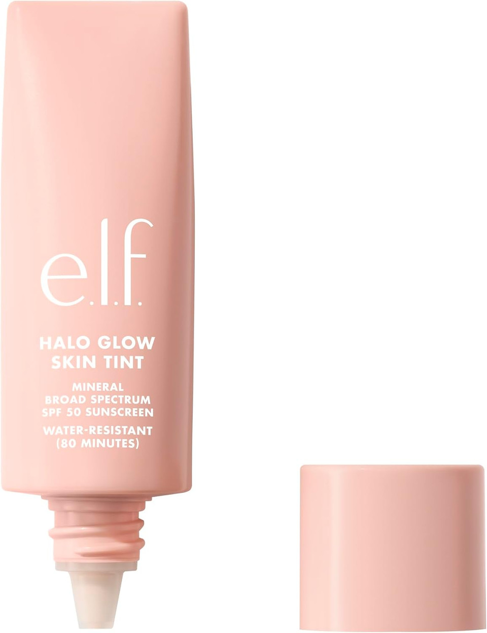 e.l.f. Halo Glow Skin Tint SPF 50, Tinted Moisturiser For Light, Buildable Coverage, Creates A Natural Glow, Vegan & Cruelty-Free, 2 Fair Warm