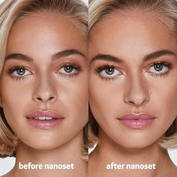 Indeed Labs Nanoset Blurring Setting Spray - Made With Ectoin - Lightweight, Long Lasting, Mattifying, Revitalizes, Controls Shine, Refreshes, Hydrates, All-Day Wear