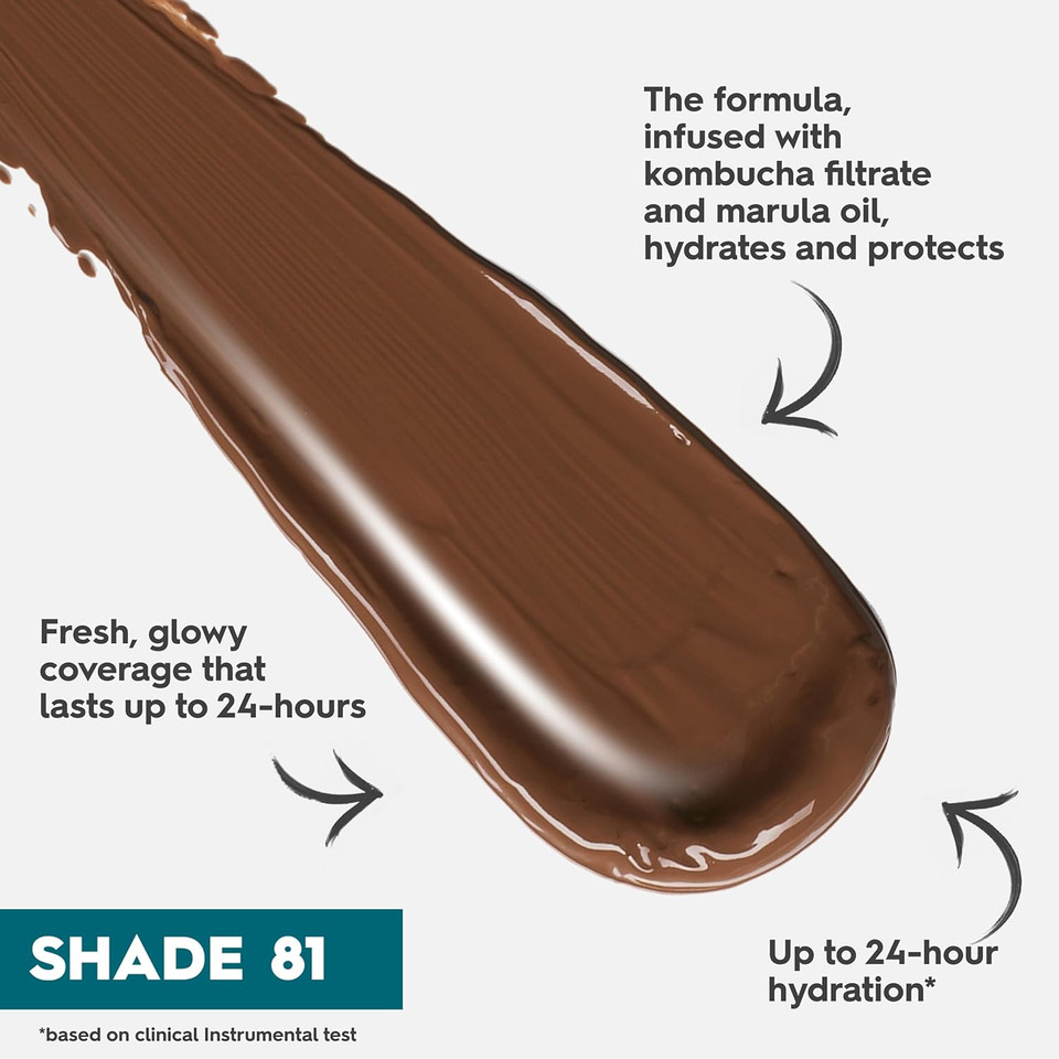 Urban Decay Stay Naked Hydromaniac Tinted Glow Foundation, Buildable Medium Coverage, Vegan Formula*, Shade: 10, 35ml Urban Decay Stay Naked Hydromaniac Tinted Glow Foundation, Buildable Medium Coverage, Vegan Formula*, Shade: 10, 35ml