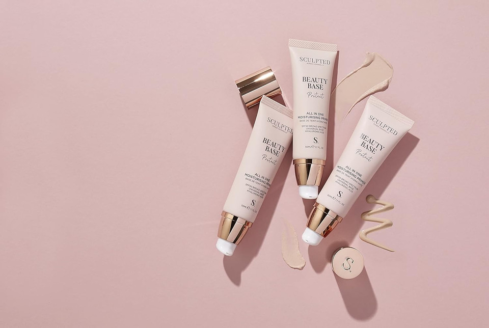 Beauty Base All-in-One Moisturising Primer from Sculpted by Aimee (Original) - 50ml 3-in-1 Hydrating Primer with SPF 30 That Preps, Protects and Perfects Your Skin