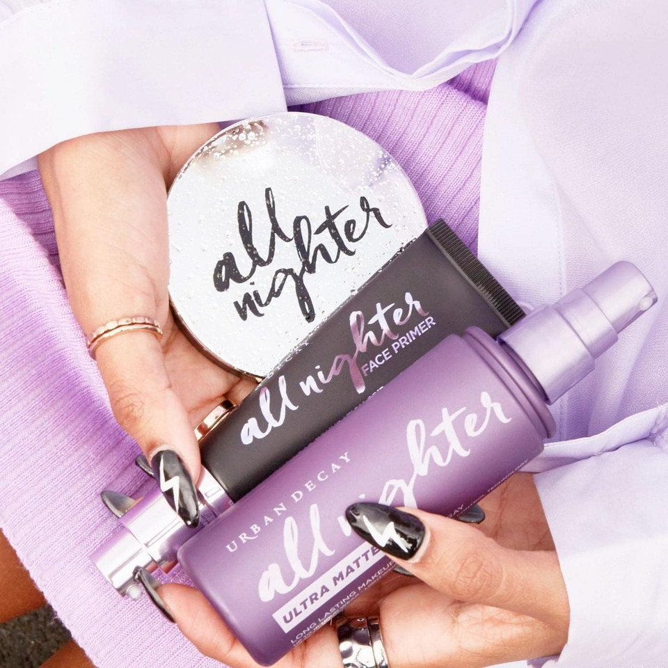 Urban Decay All Nighter Makeup Primer for Face, Even Complexion and Hydration, Up to 8 Hours Foundation Extending Wear, Vegan Formula, 30ml