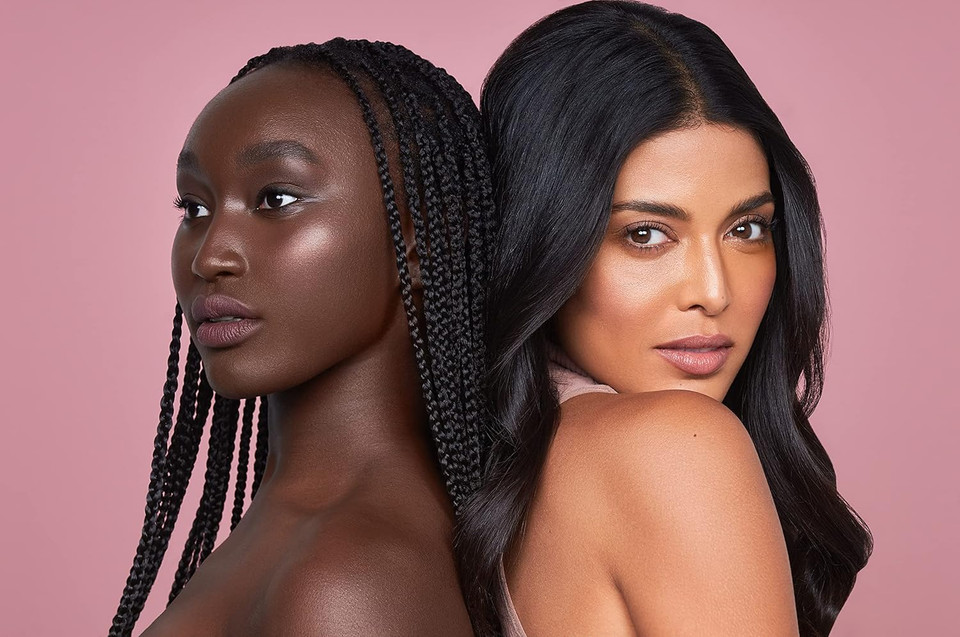 Second Skin Dewy Liquid Face Foundation from Sculpted by Aimee - 32ml Buildable, Medium Coverage Foundation with Dewy Finish, Hyaluronic Acid, Collagen Boosting Formula, SPF 50, (Tan Plus 5.5)