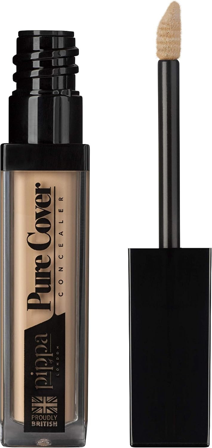 Pippa of London Pure Cover Concealer Peach 452 Quick Drying Liquid Under Eye Concealer
