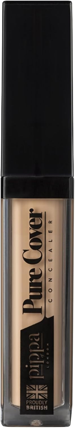 Pippa of London Pure Cover Concealer Peach 452 Quick Drying Liquid Under Eye Concealer