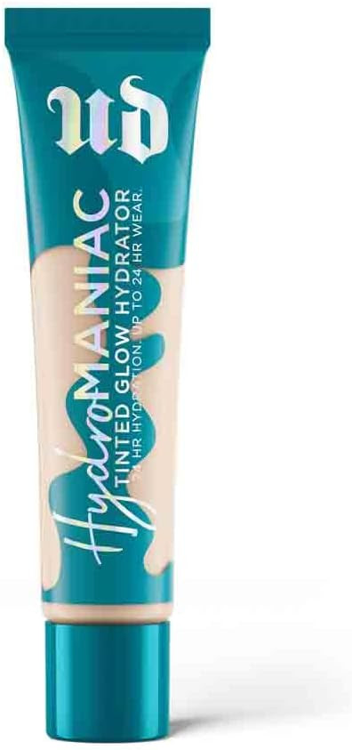 Urban Decay Stay Naked Hydromaniac Tinted Glow Foundation, Buildable Medium Coverage, Vegan Formula*, Shade: 41, 35ml