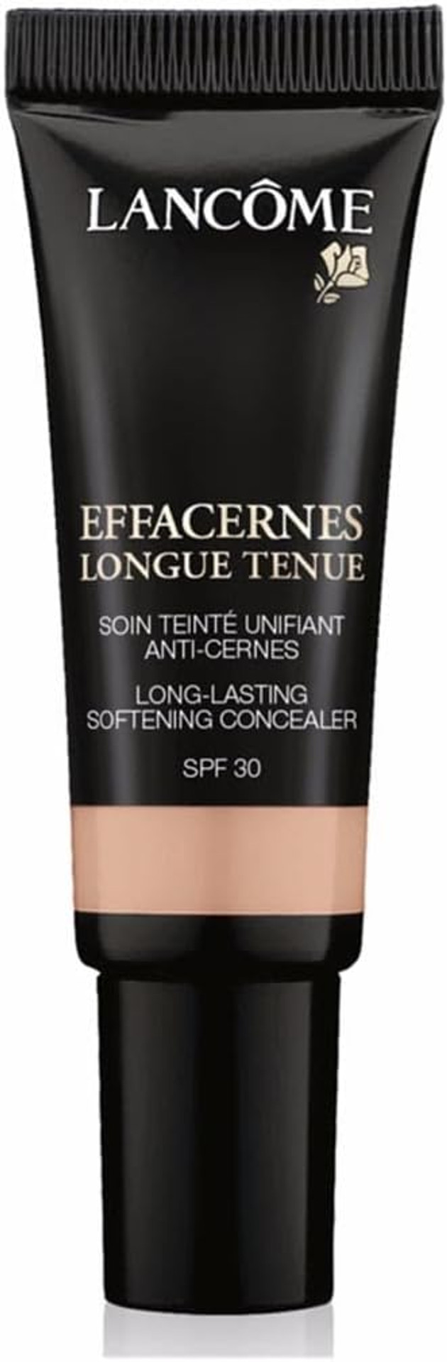 Lancôme Effacernes Longue Tenue Concealer - Long-Lasting, Natural Coverage Cream Concealer for Dark Circles and Fine Lines, 01 Beige Pastel