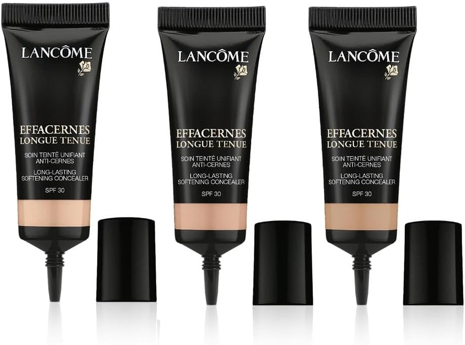 Lancôme Effacernes Longue Tenue Concealer - Long-Lasting, Natural Coverage Cream Concealer for Dark Circles and Fine Lines, 02 Beige Sable