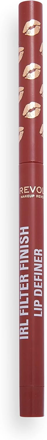 Revolution Makeup IRL Filter Finish Lip Liner Definer, Highly Pigmented, All-Day Wear, Chai Nude