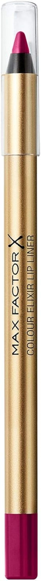 Max Factor Colour Elixir Moisturising Lip Liner, Plum Pass, 1.2 g