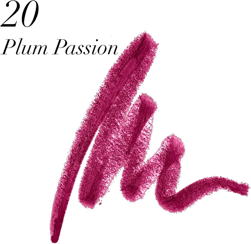 Max Factor Colour Elixir Moisturising Lip Liner, Plum Pass, 1.2 g