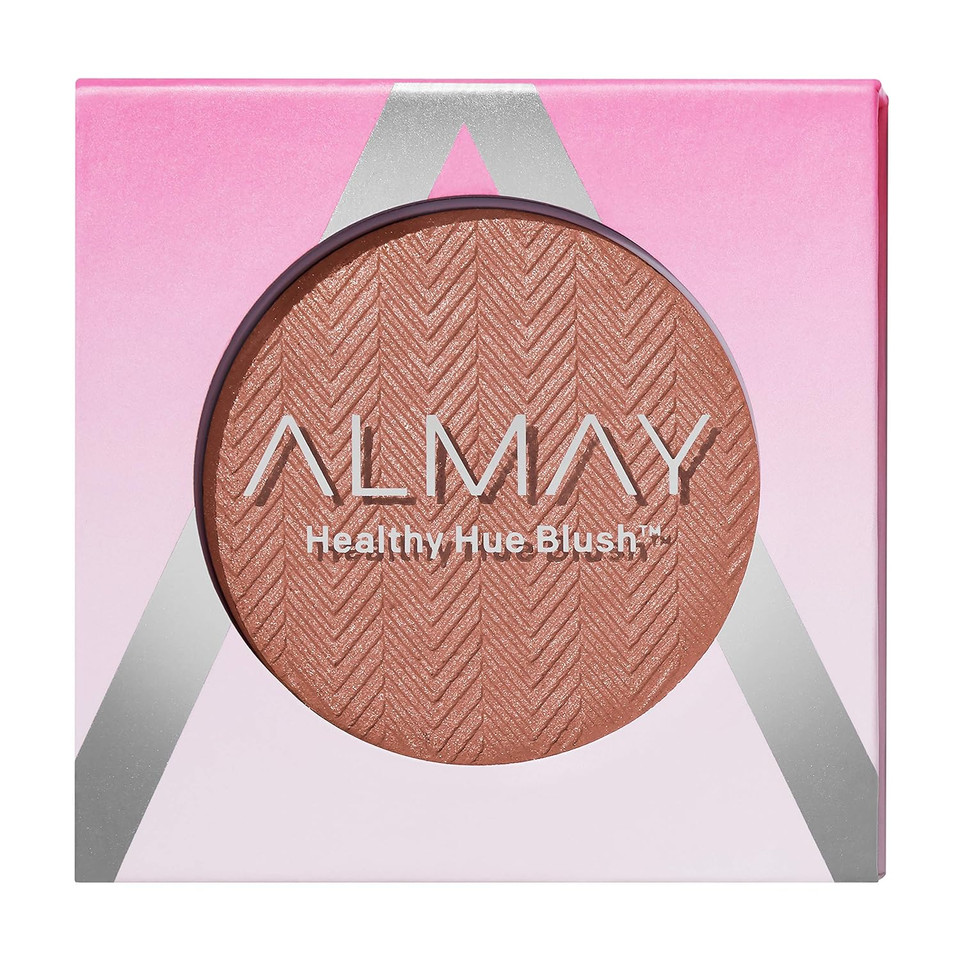 Almay Blush, Face Makeup, High Pigment Powder, Healthy Hue, Hypoallergenic, 100 Nearly Nude, 0.32 Oz100 Nearly Nude
