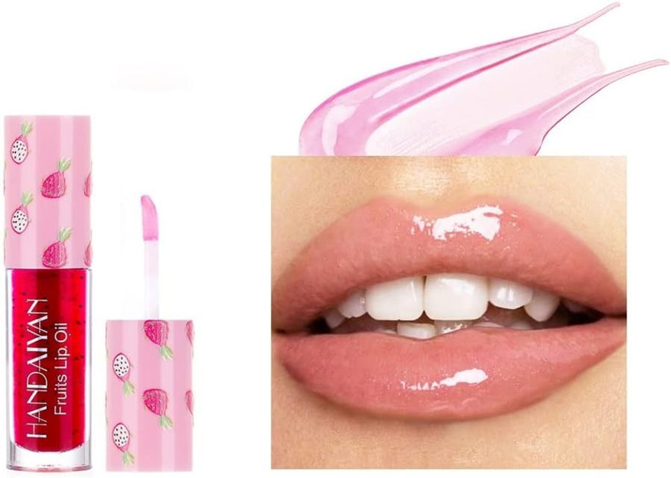 Fruit Lip Oil Jelly Moisturizing Lip Plumping Glass Makeup Sexy Lip Gloss Lip Tinted Lip Care Moisturizing Clear Cute Lip Gloss Dead Skin Removal Fade Lip Lines Liquid Lip Balm (Dragon Fruit) Fruit Lip Oil Jelly Moisturizing Lip Plumping Glass Makeup Sexy Lip Gloss Lip Tinted Lip Care Moisturizing Clear Cute Lip Gloss Dead Skin Removal Fade Lip Lines Liquid Lip Balm (Dragon Fruit)