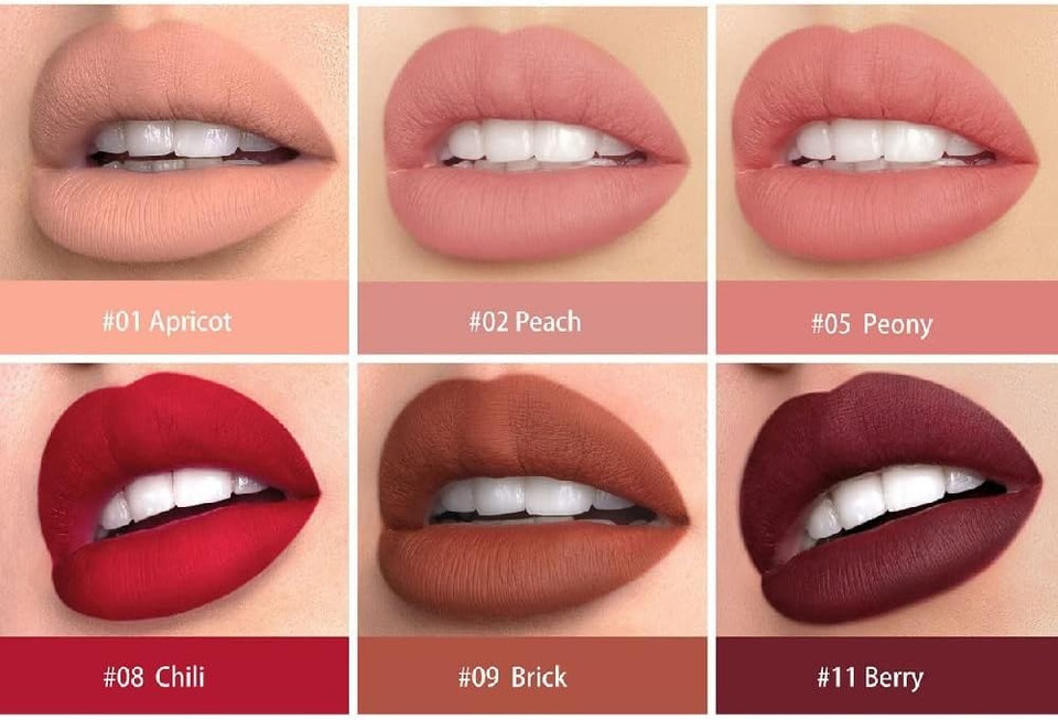 Matte Light Crayon Lipstick with Built-in Sharpener Rotary Cut Dual Purpose Waterproof Non-Drying Fade-Free Lipstick Lip Liner Set Crayon Matte Longwear Lipstick(#9)