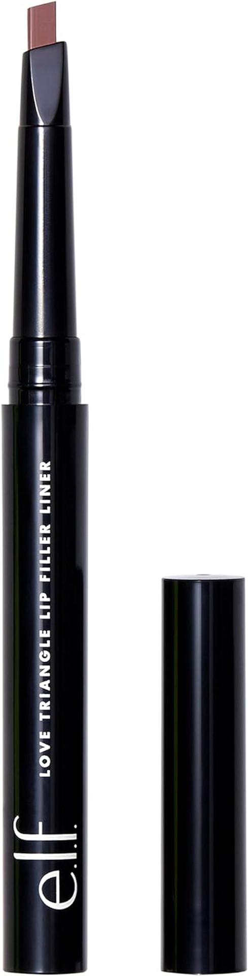 e.l.f. Love Triangle Lip Filler Liner, 2-in-1 Lip Liner Pencil For Sculpting & Filling, Long-Lasting Intense Colour, Mauve e.l.f. Love Triangle Lip Filler Liner, 2-in-1 Lip Liner Pencil For Sculpting & Filling, Long-Lasting Intense Colour, Mauve