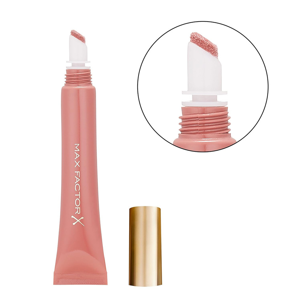 Max Factor Colour Elixir Lip Cushion Gloss With Mineral Oil And Vitamin E, Shine In Glam, 9 Ml