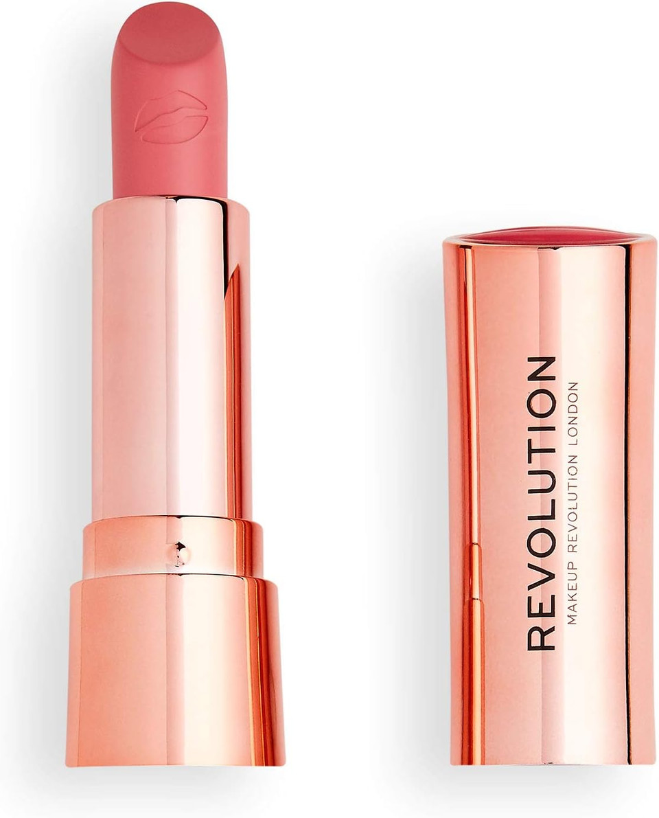 Revolution Beauty London, Satin Kiss, Lipstick, Cupcake, 3.5g