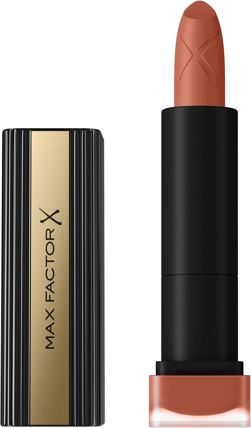 Max Factor Velvet Mattes Lipstick, Infused with Oils and Butters, 25 Blush, 3.5 g