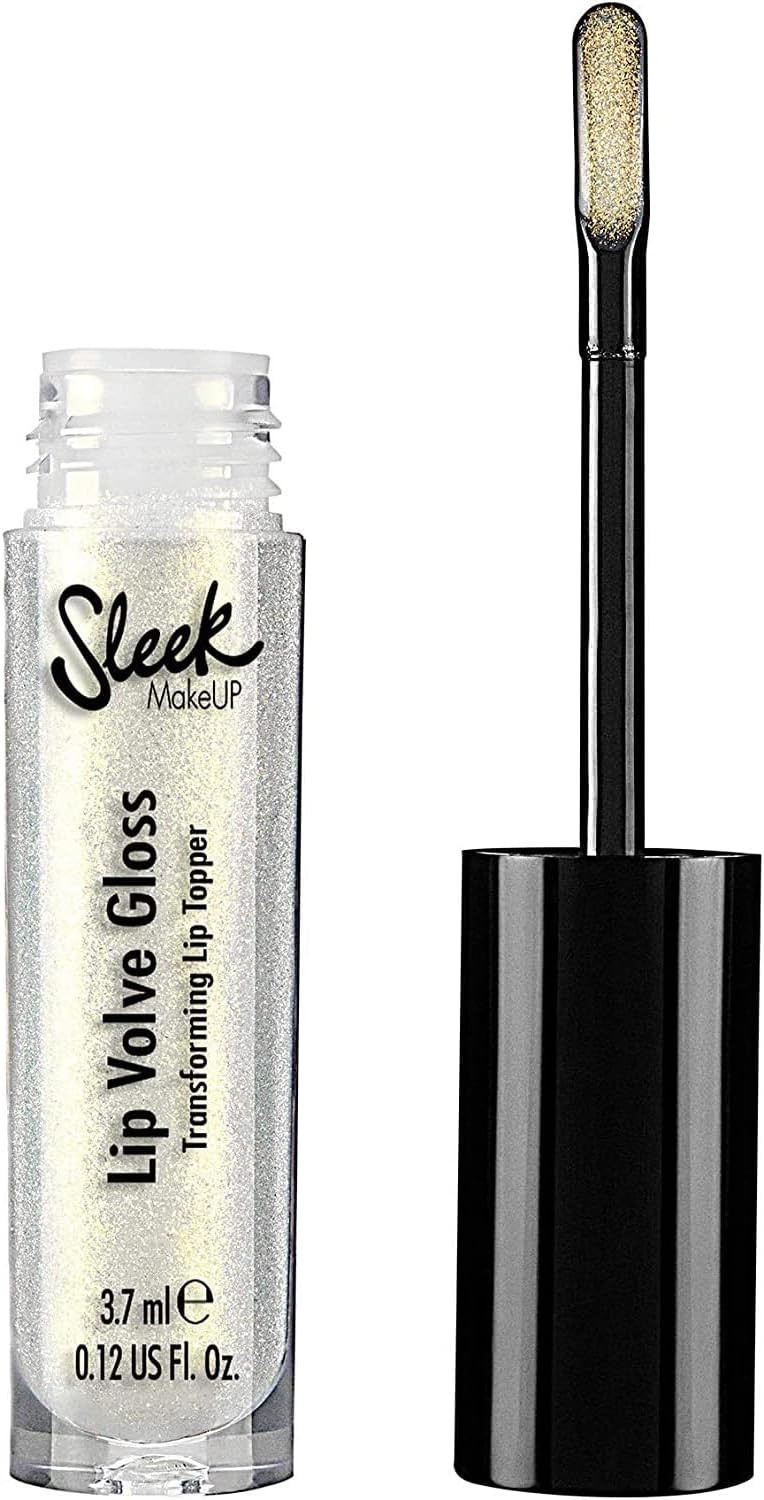 Sleek MakeUP Lip Volve Gloss, Transforming Lip Topper, Lightweight Lip Gloss, Shimmy Shimmy Ya, 3.7ml