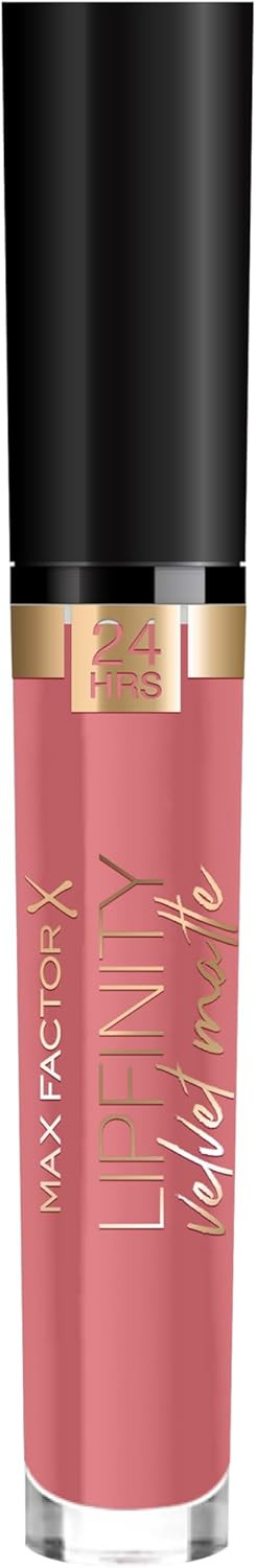 Max Factor Lipfinity 3.5ml Velvet Matte Liquid Lipstick 070, (Pack of 1)