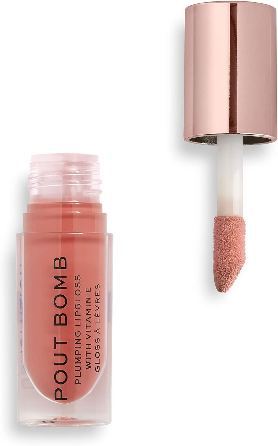 Revolution Makeup Pout Bomb Plumping Gloss, High Shine, Rich Pigment, Soft Tingle Effect, Peachy Coral Revolution Makeup Pout Bomb Plumping Gloss, High Shine, Rich Pigment, Soft Tingle Effect, Peachy Coral