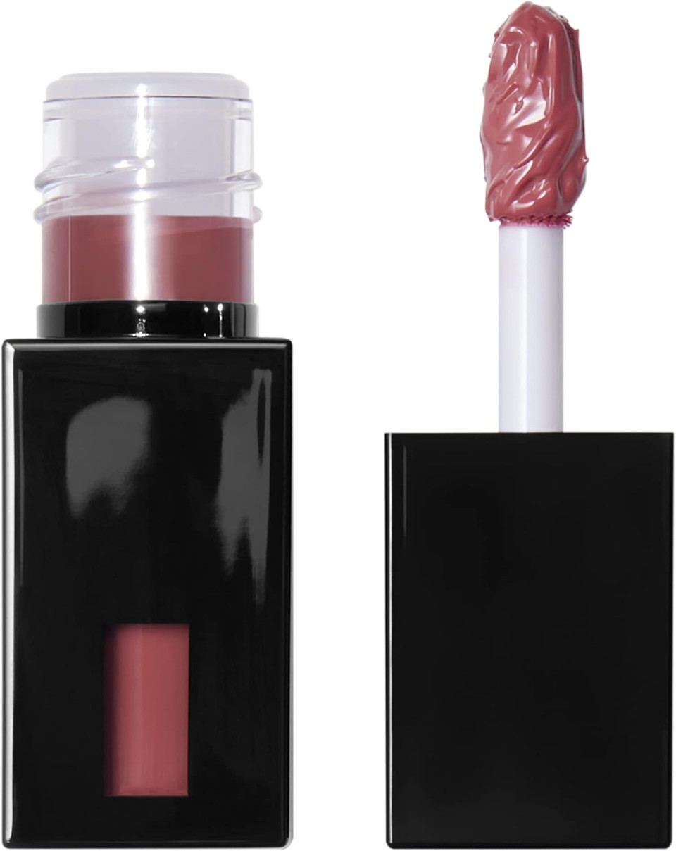 e.l.f. Cosmetics Glossy Lip Stain, Lightweight, Long-Wear Lip Stain For A Sheer Pop Of Colour & Subtle Gloss Effect, Power Mauves