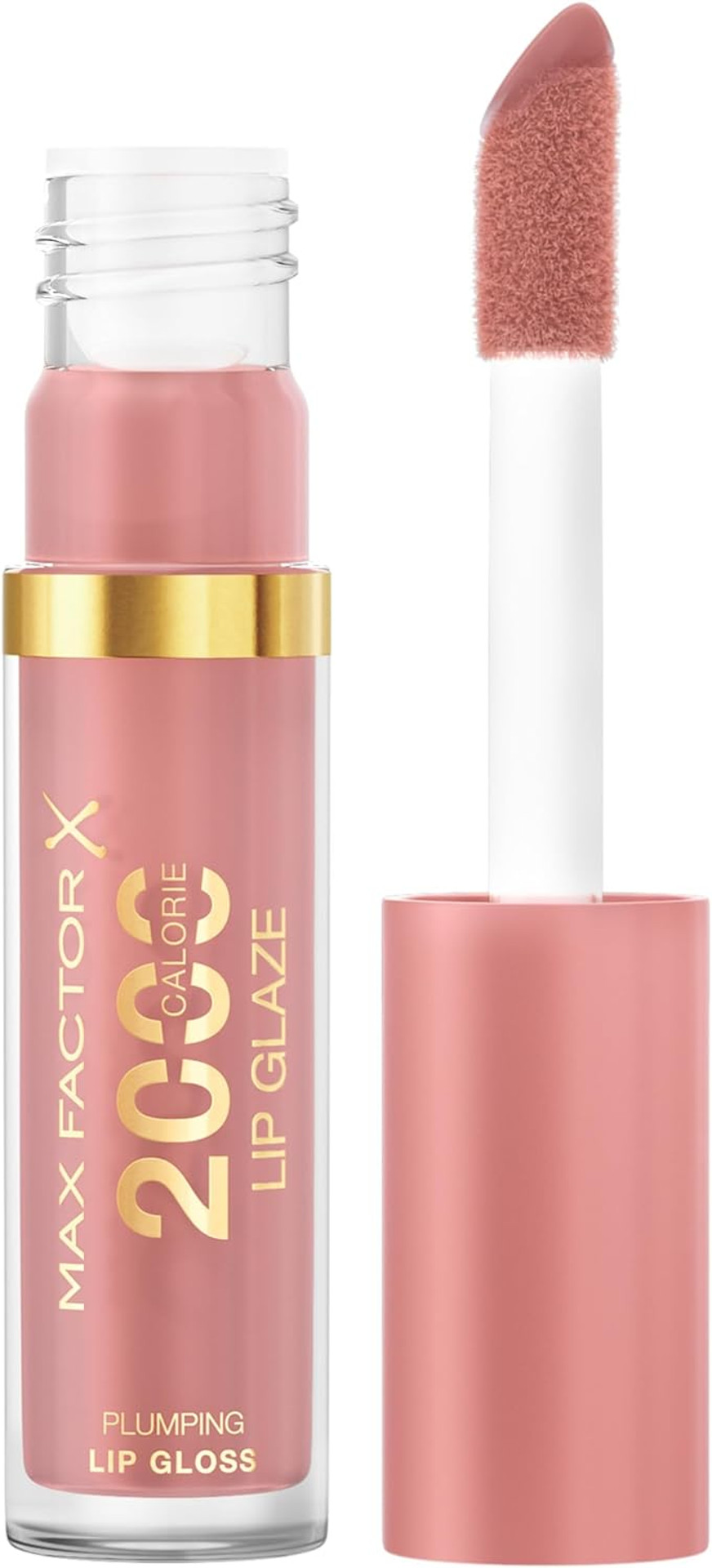 Max Factor 2000 Calorie Lip Glaze Floral Cream, Full Shine Lip Gloss, Nourishing with Hyaluronic Acid & Squalane, Instant Plump, Non-Sticky, Vanilla-Milk Scent, Fuller Looking Lips Max Factor 2000 Calorie Lip Glaze Floral Cream, Full Shine Lip Gloss, Nourishing with Hyaluronic Acid & Squalane, Instant Plump, Non-Sticky, Vanilla-Milk Scent, Fuller Looking Lips