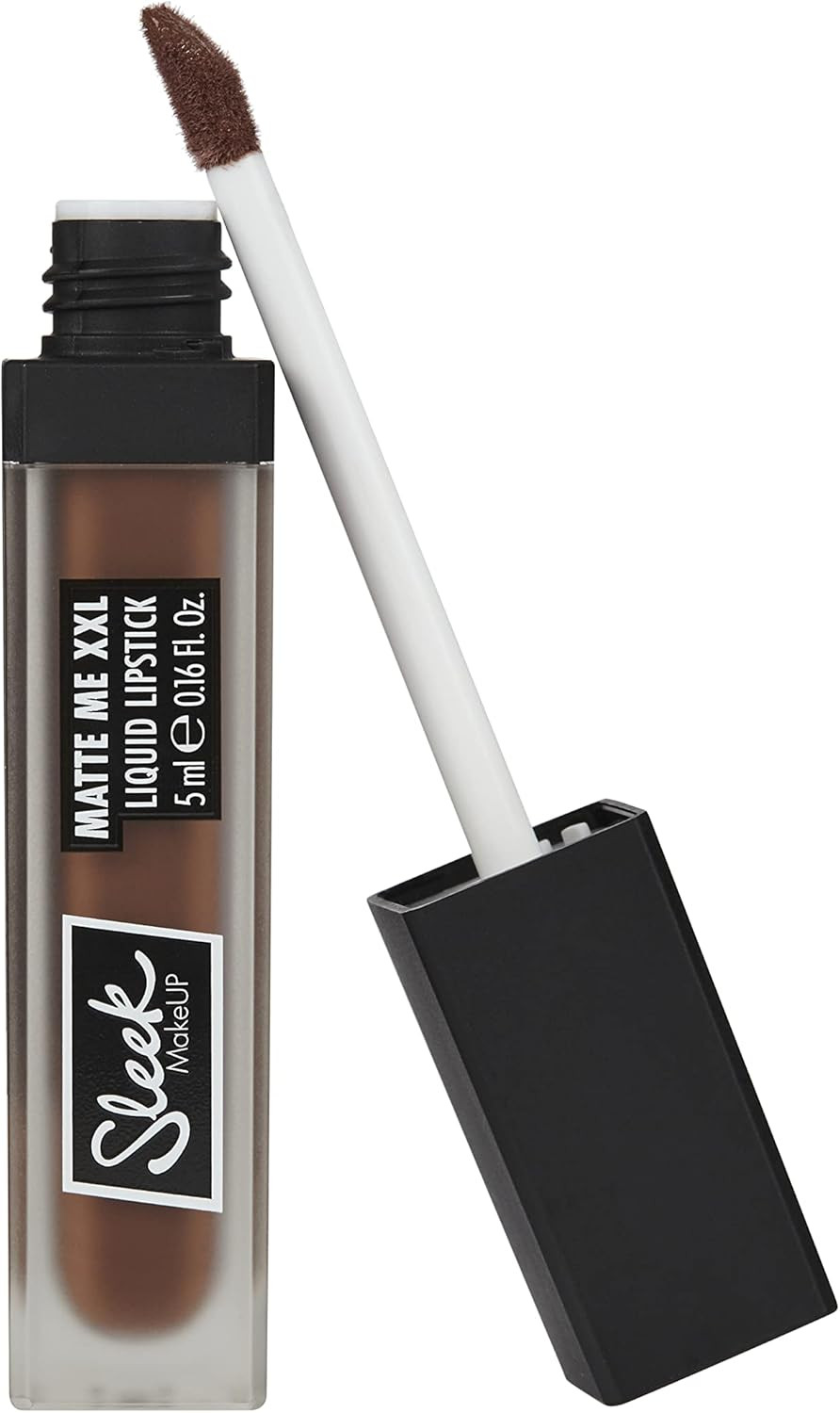 Sleek MakeUP Matte Me XXL Liquid Lipstick, High Impact Colour, Longlasting and Transfer Proof, Sweet like Chocolate, 5ml