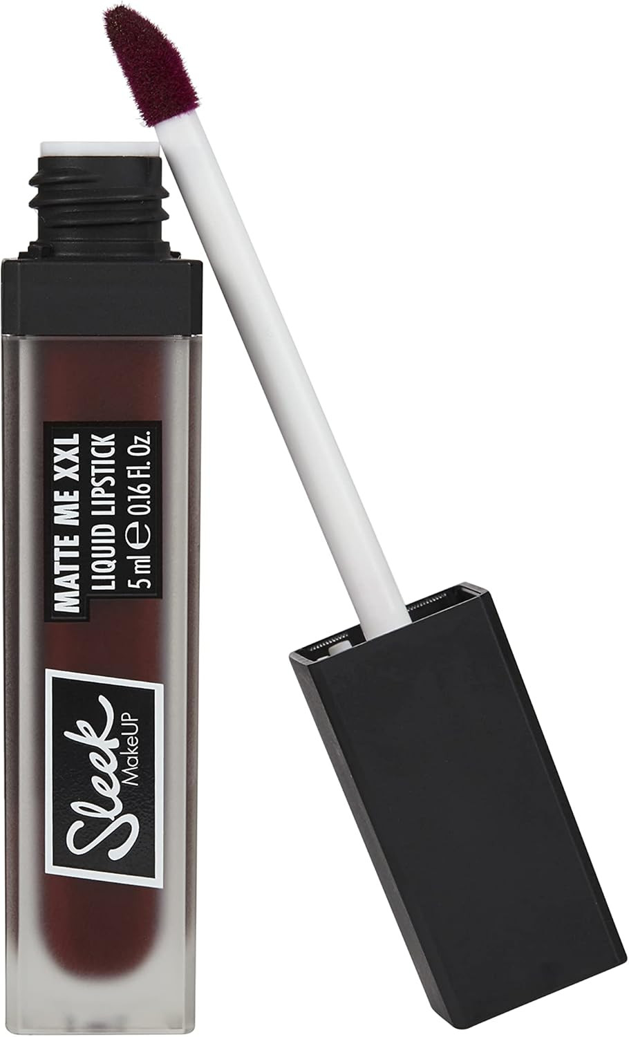 Sleek MakeUP Matte Me XXL Liquid Lipstick, High Impact Colour, Longlasting and Transfer Proof, Vino Tinto, 5ml